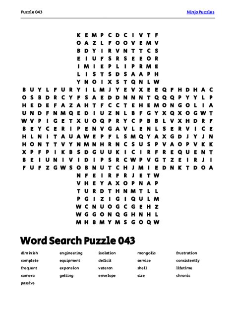 Puzzle 043 .